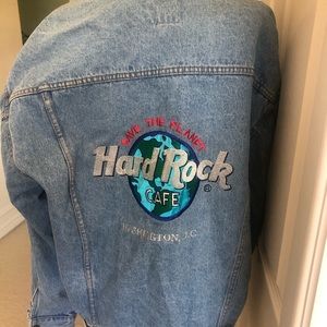 Jean jacket Hard Rock Cafe Washington D.C.